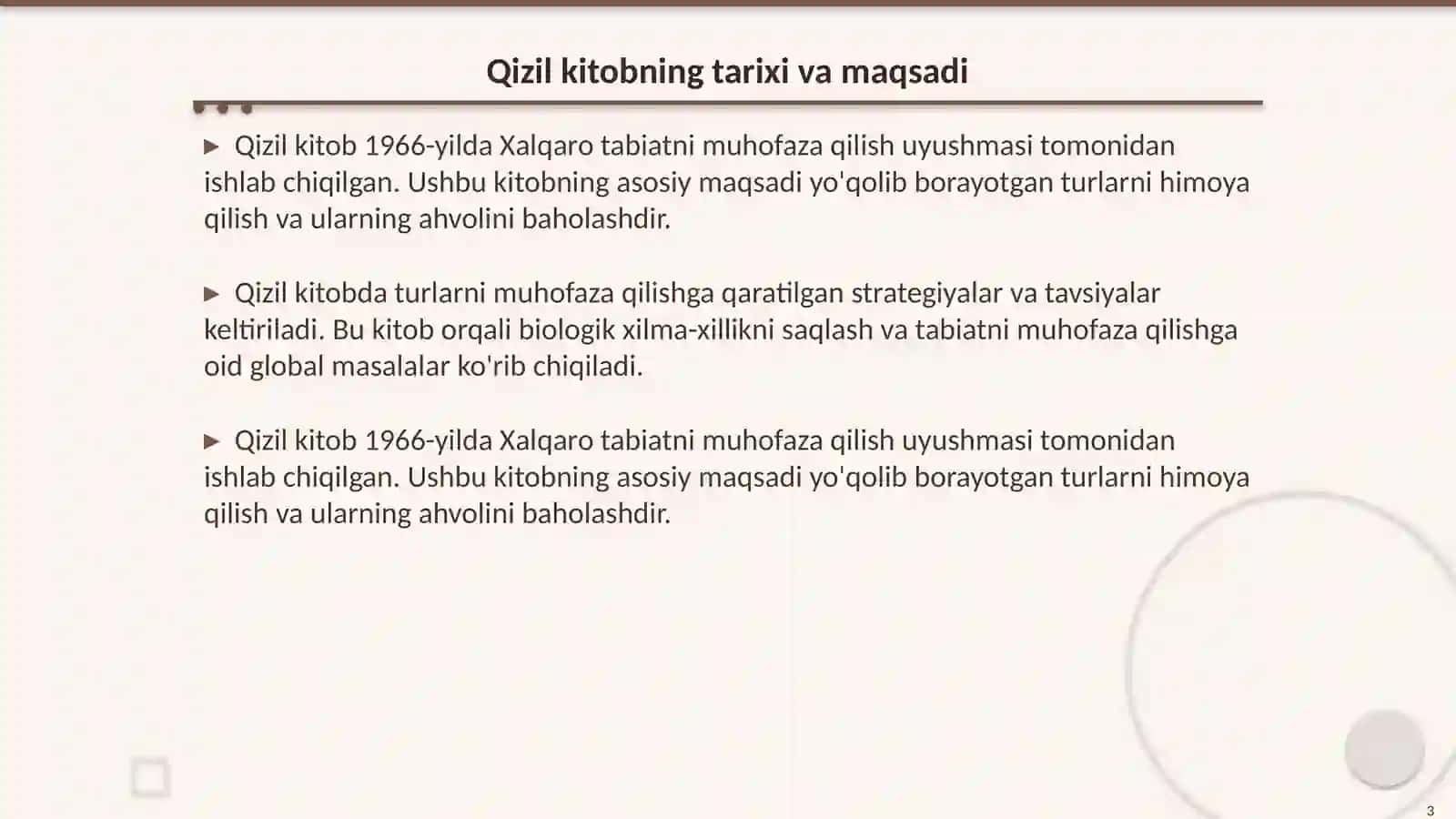 Qizil kitob 3
