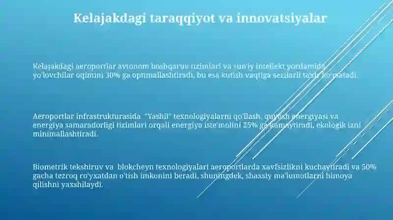 Aviatsiya sanoati va aeroportlarning kelajagi 3