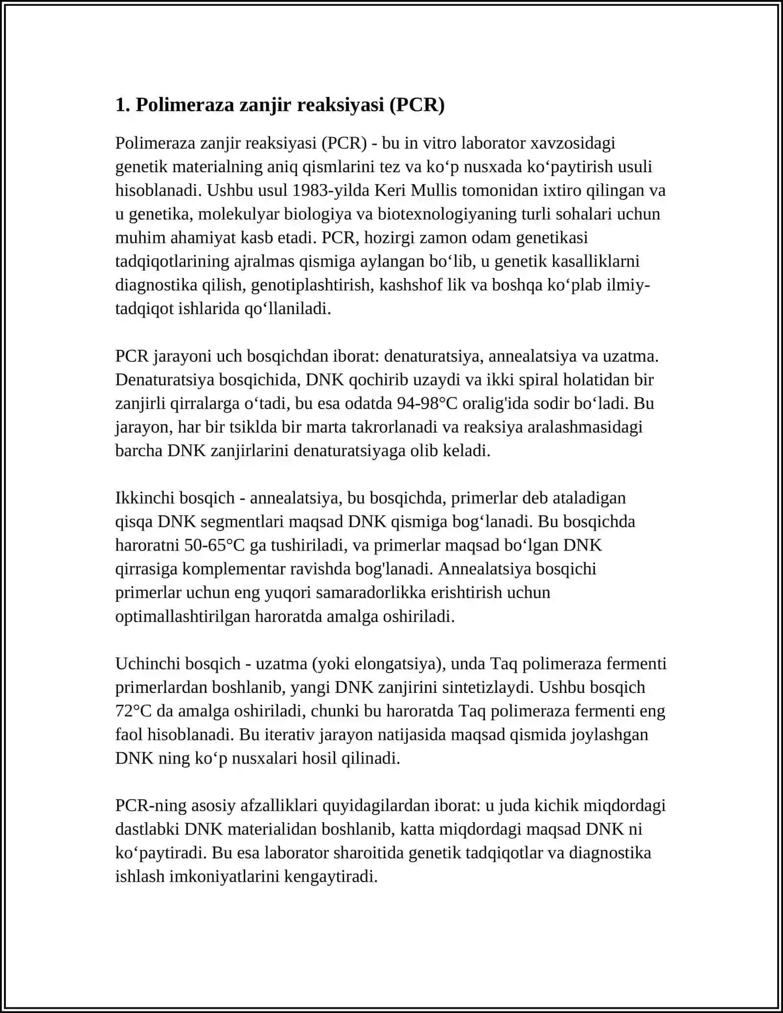 ODAM GENETIKASINING HOZIRGI ZAMON USULLARI 3