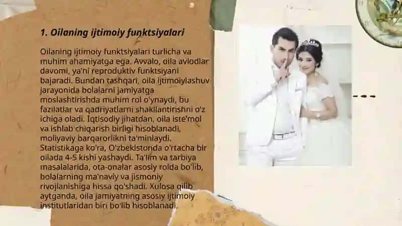 Oila ijtimoiy jamiyatning bir bo'lagi ekanligi 3