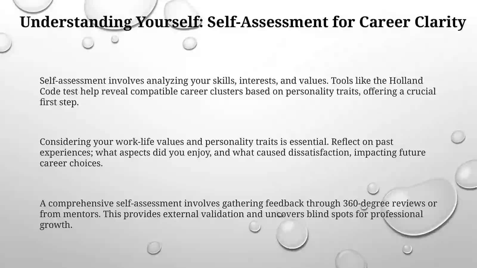 Stages and methods of career planning 3