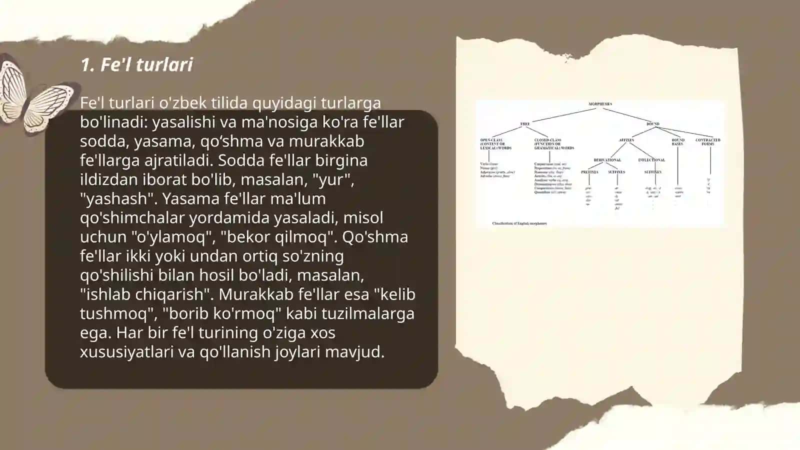 Òzbek tilida grammatik shakllar 3