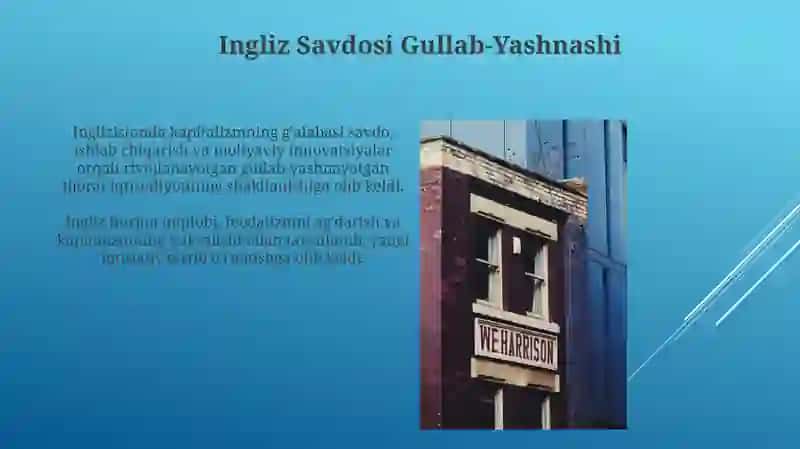 Ingliz Savdosi Gullab-Yashnashi 3