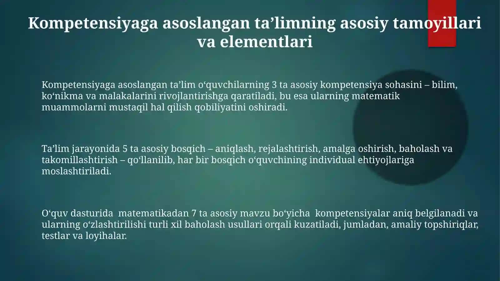 Boshlang'ich sinflarda matematika òqitishda kompetinsiyaviy yondashuv 3