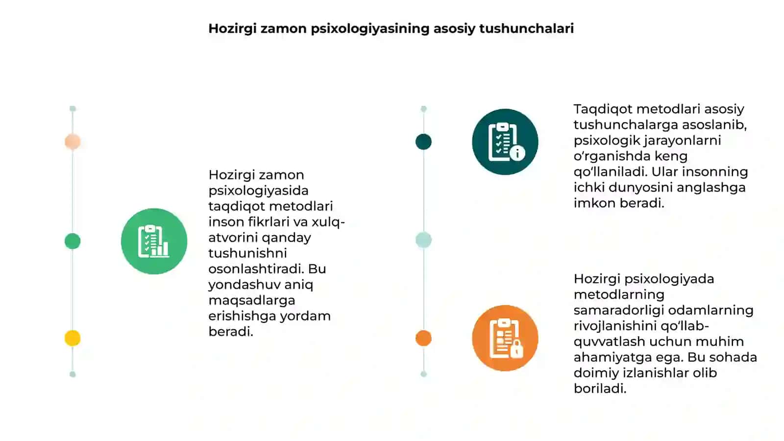 Hozirgi zamon pissixologiyasining taqdiqot metodlari 3