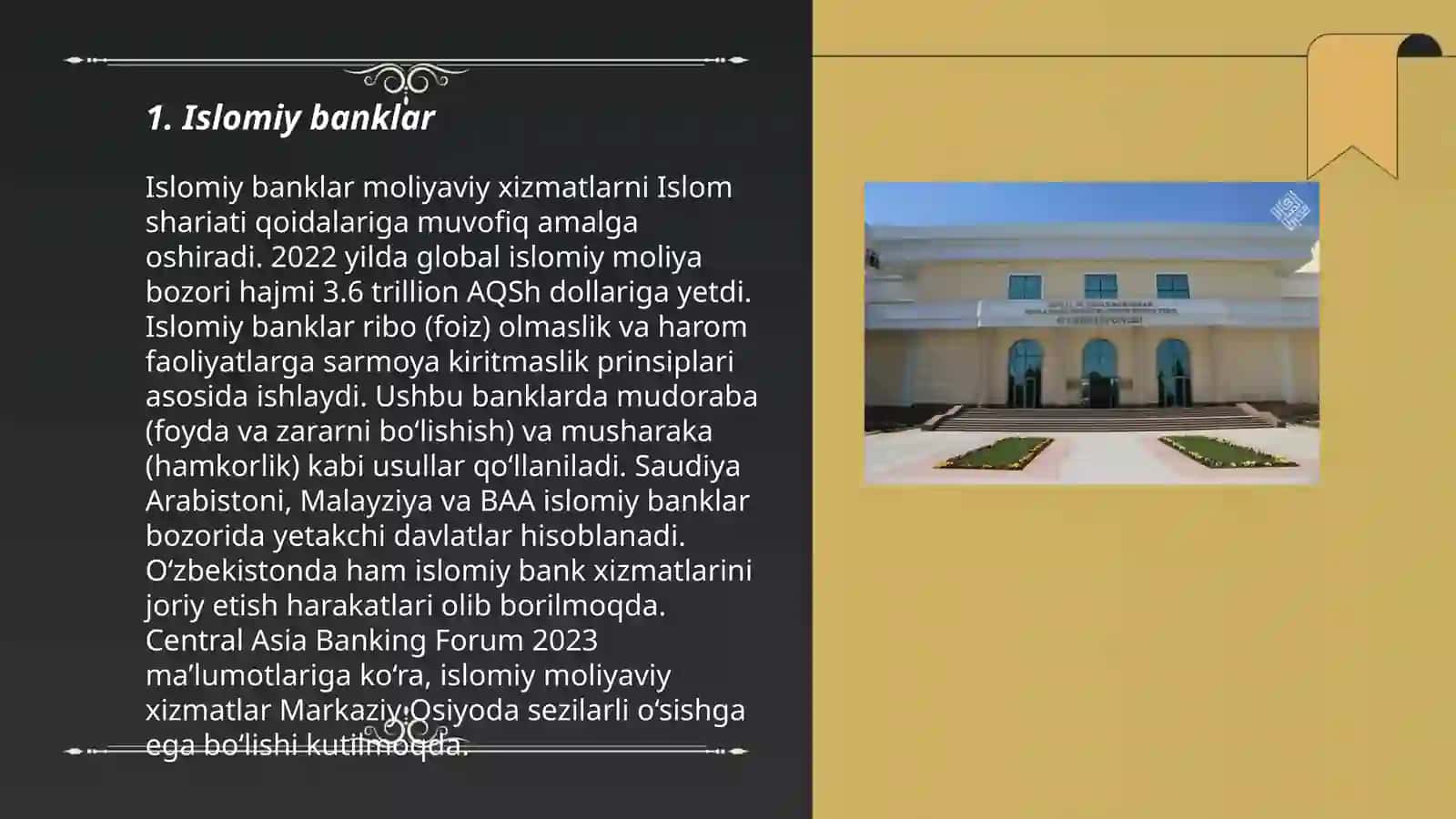 Islom moliya tizimi 3