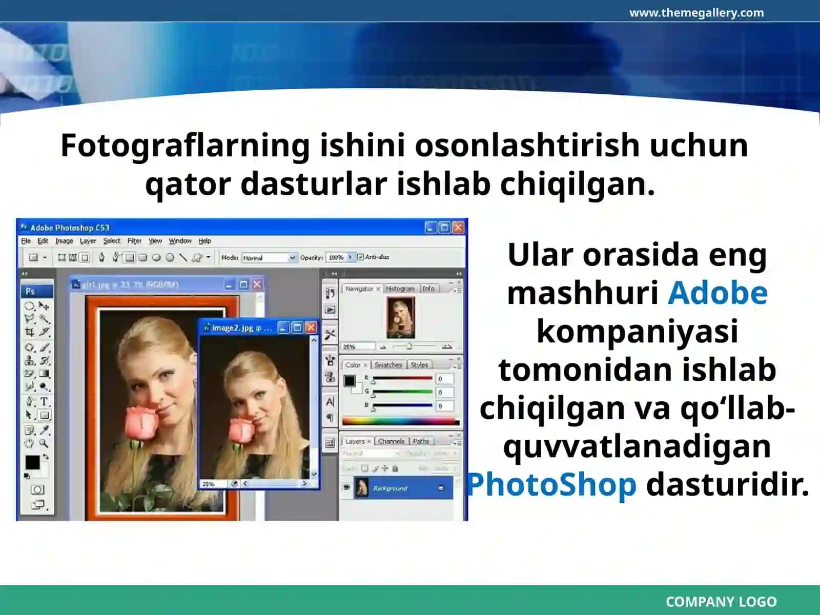11-sinf Informatika Photoshop asoslari va interfeysi 3