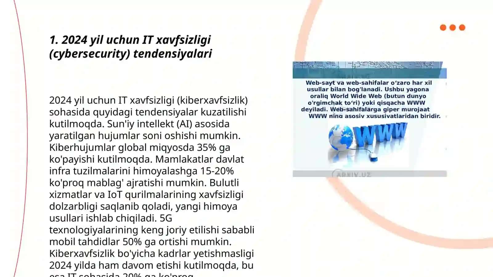 IT sohasi haqida 2024 yil malumotlarni 3