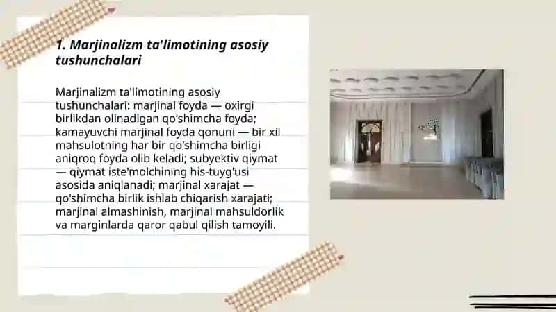 Marjinalizm ta'limoti 3