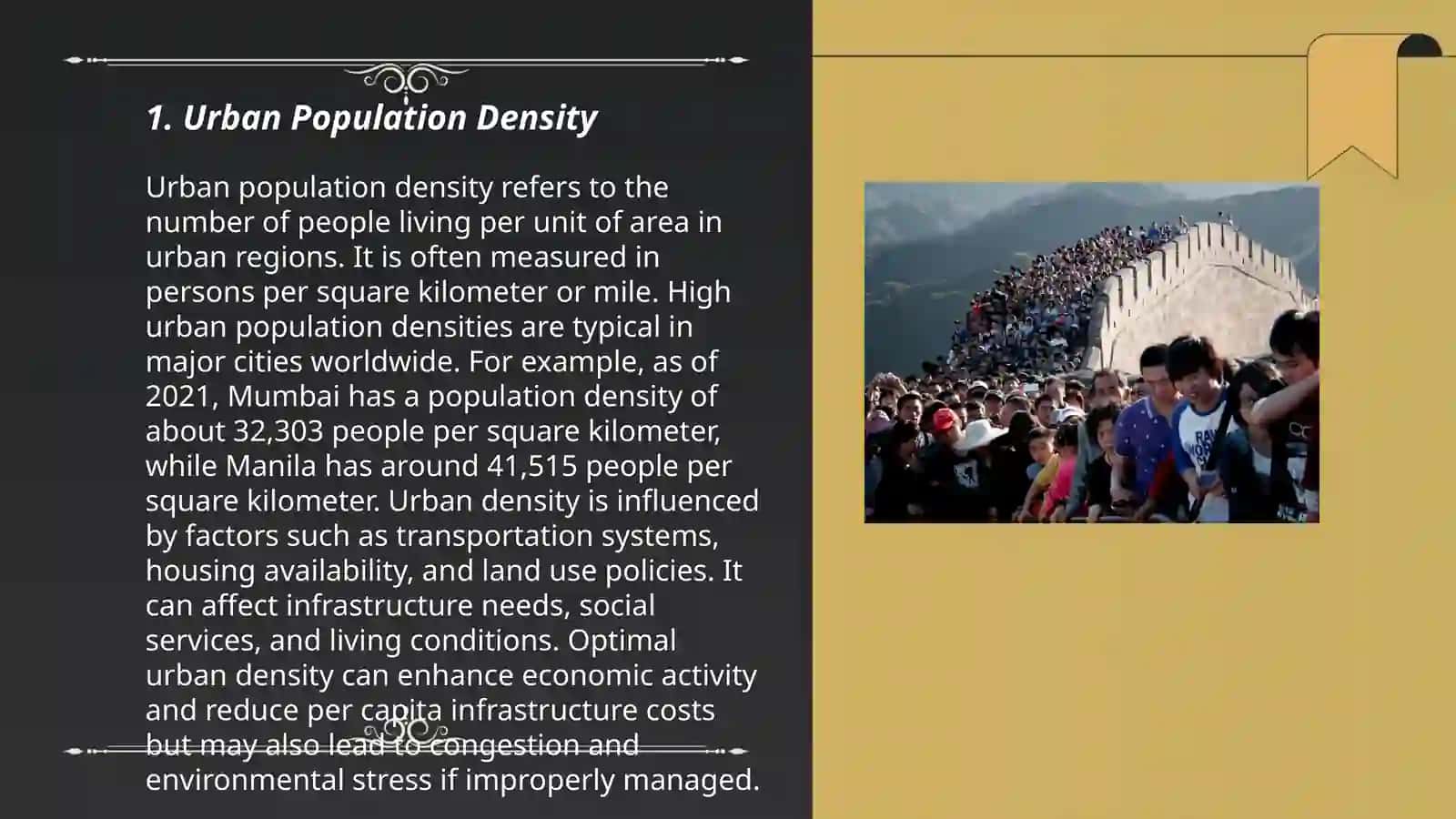 Urban Population Density 3