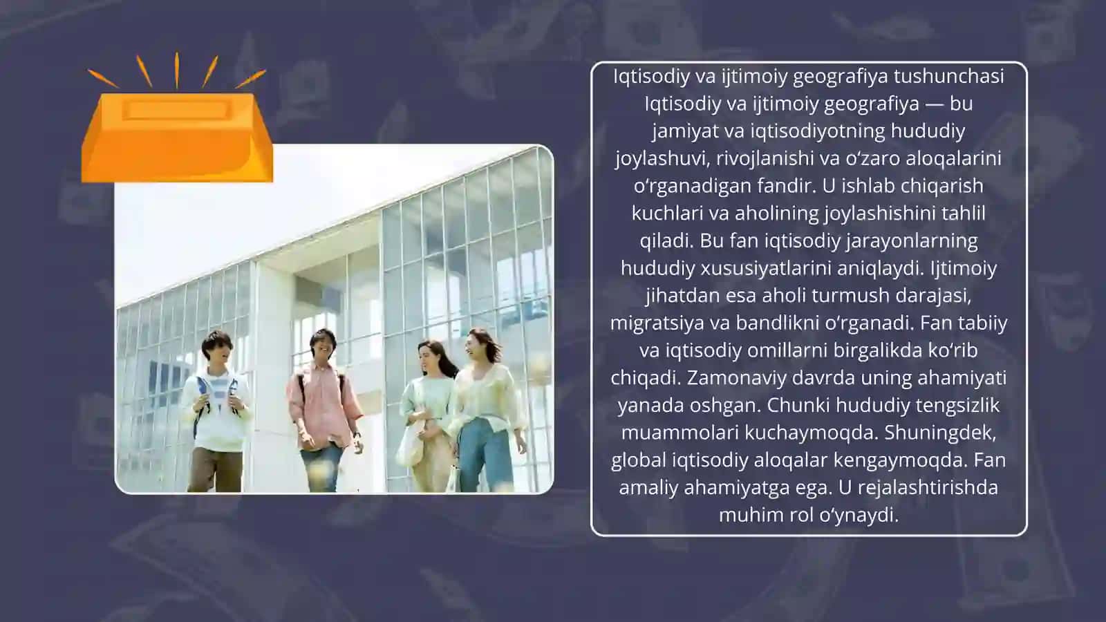 Iqtisodiy va ijtimoiy geografiyaning zamonaviy tuzilishi 3