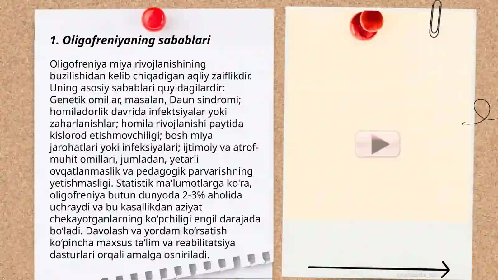 Oligofreniyaning sabablari 3