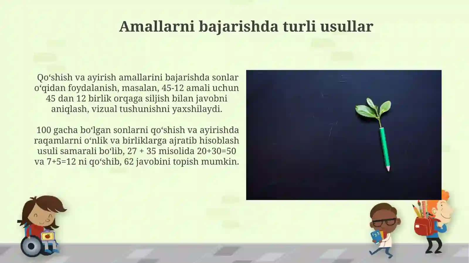 O'nlik Sistema Ichida Hisoblash 3