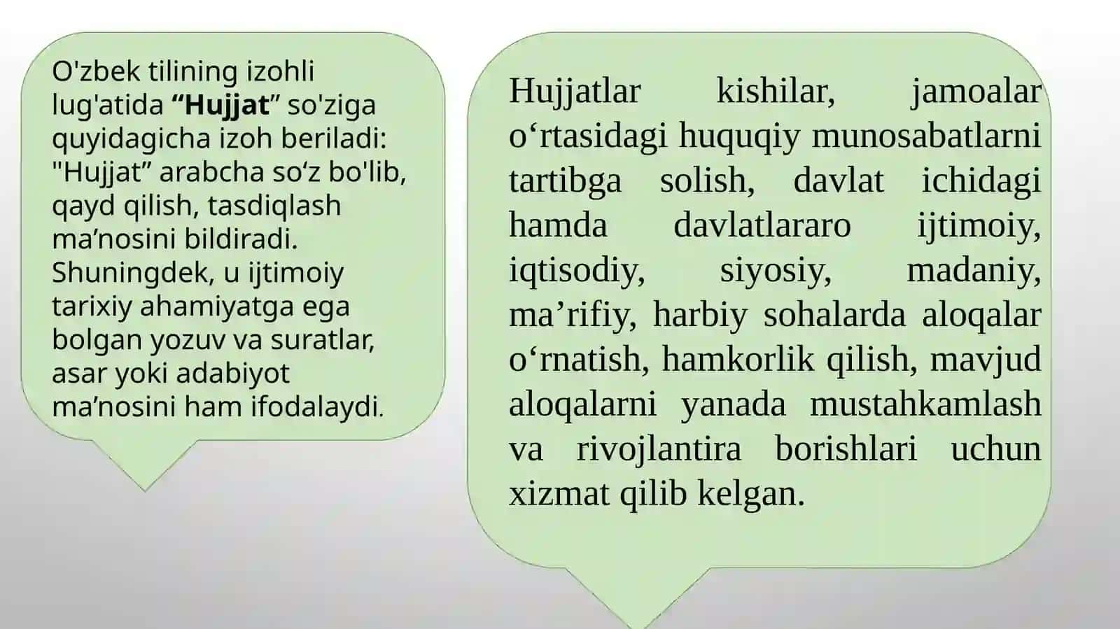Hujjatchilik tarixi va ish yuritish asoslari 3
