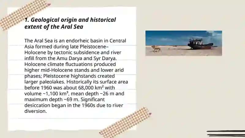 Nature of the Aral Sea 3