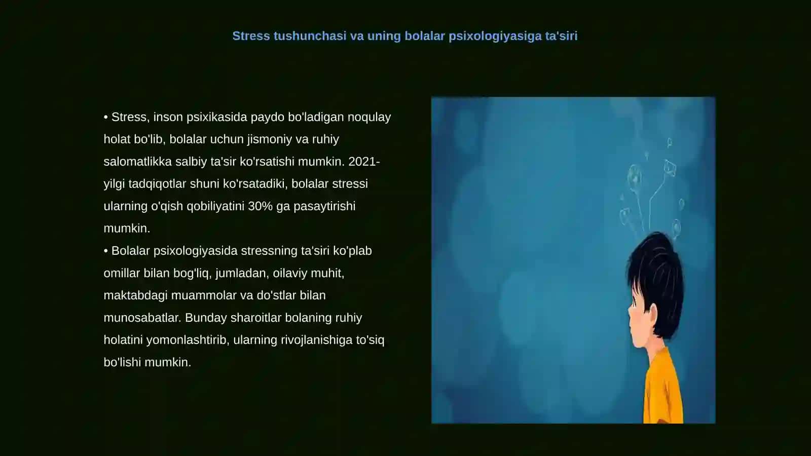 Stress nazariyasi va bolalar psixologiyasi 3