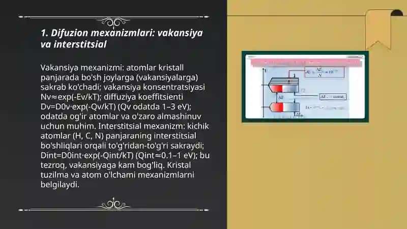 Qattiq jismlarda difuziyya hodisasi 3