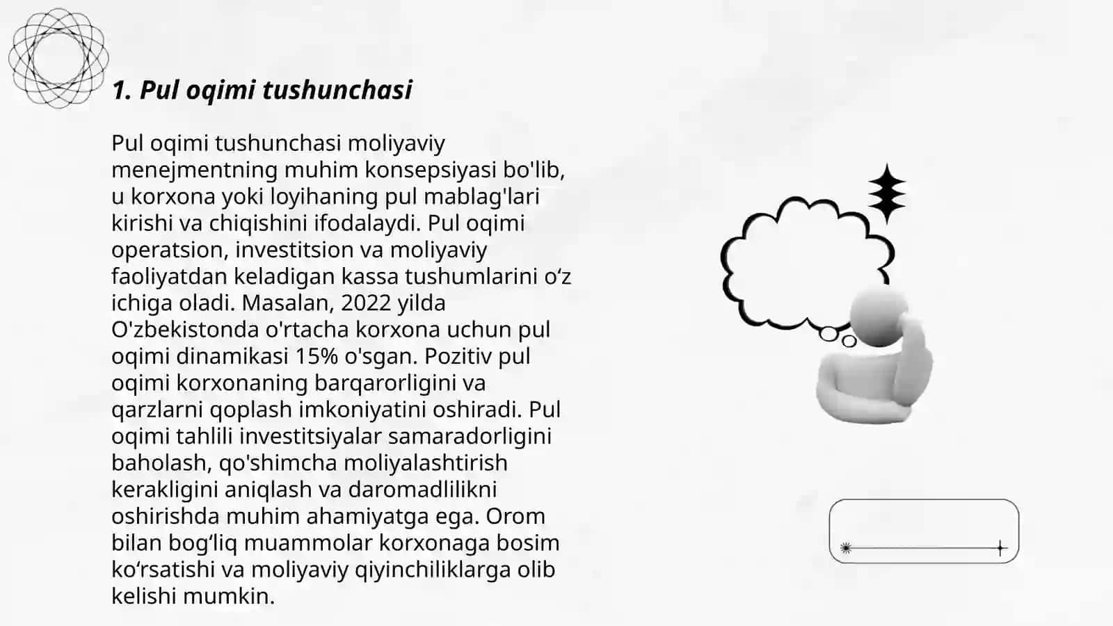 Pul oqimi tahlili 3