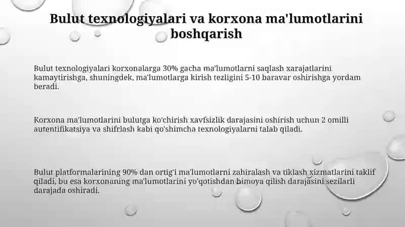 Korxonani boshqarishda axborot texnologiyalari 3