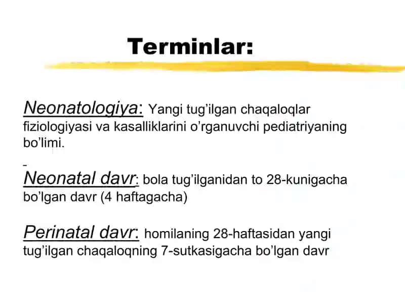 Neonatologiya haqida 3
