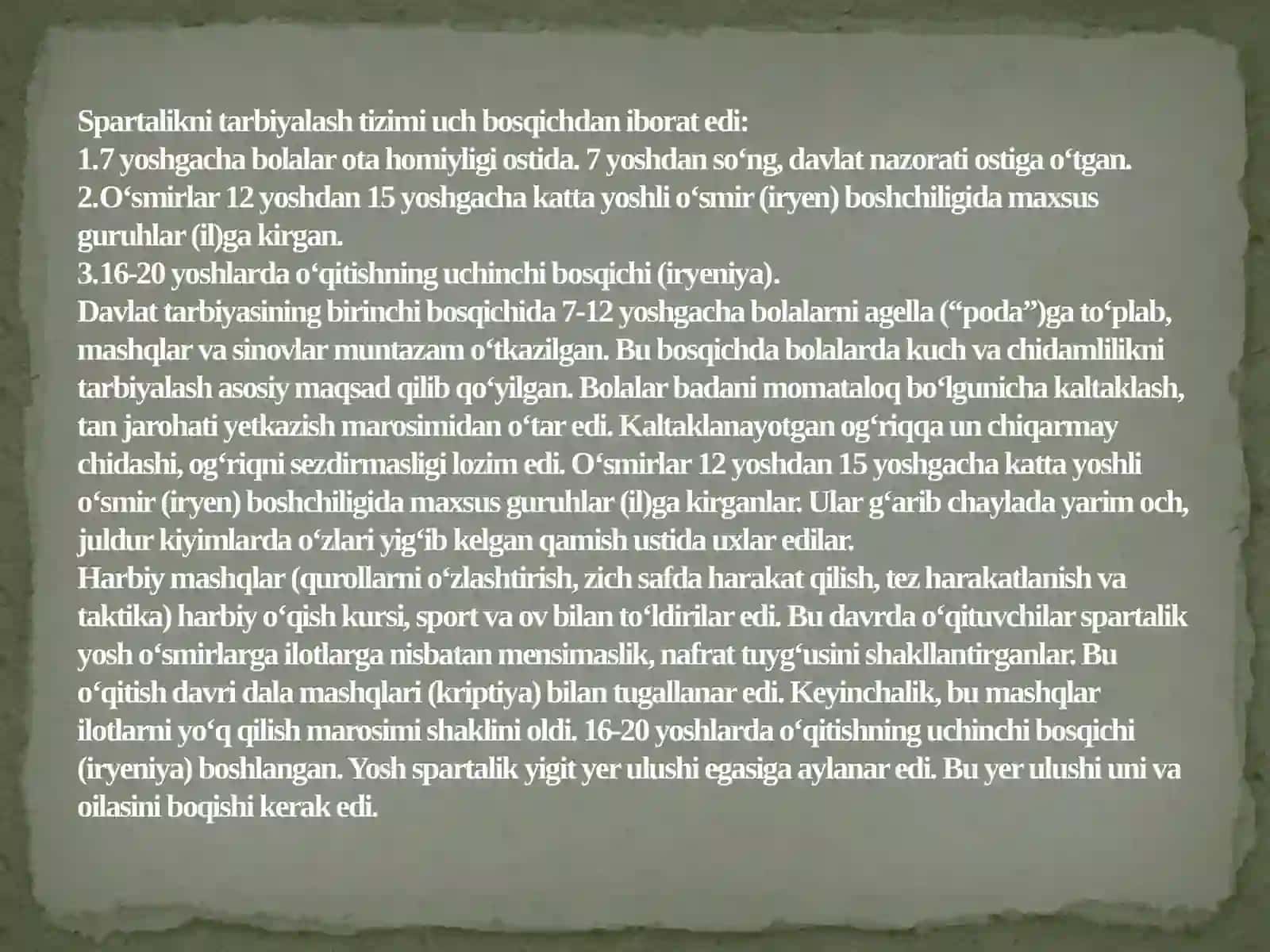 Qadimgi Sparta va Afinada’lim-tarbiya 3