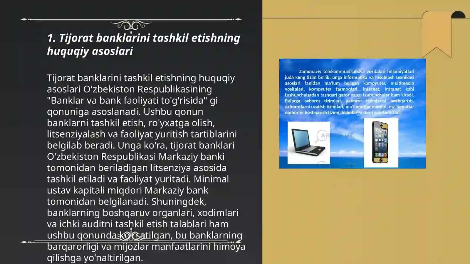 Tijorat banklarini tashkil etishning huquqiy va iqtisodiy asoslari 3