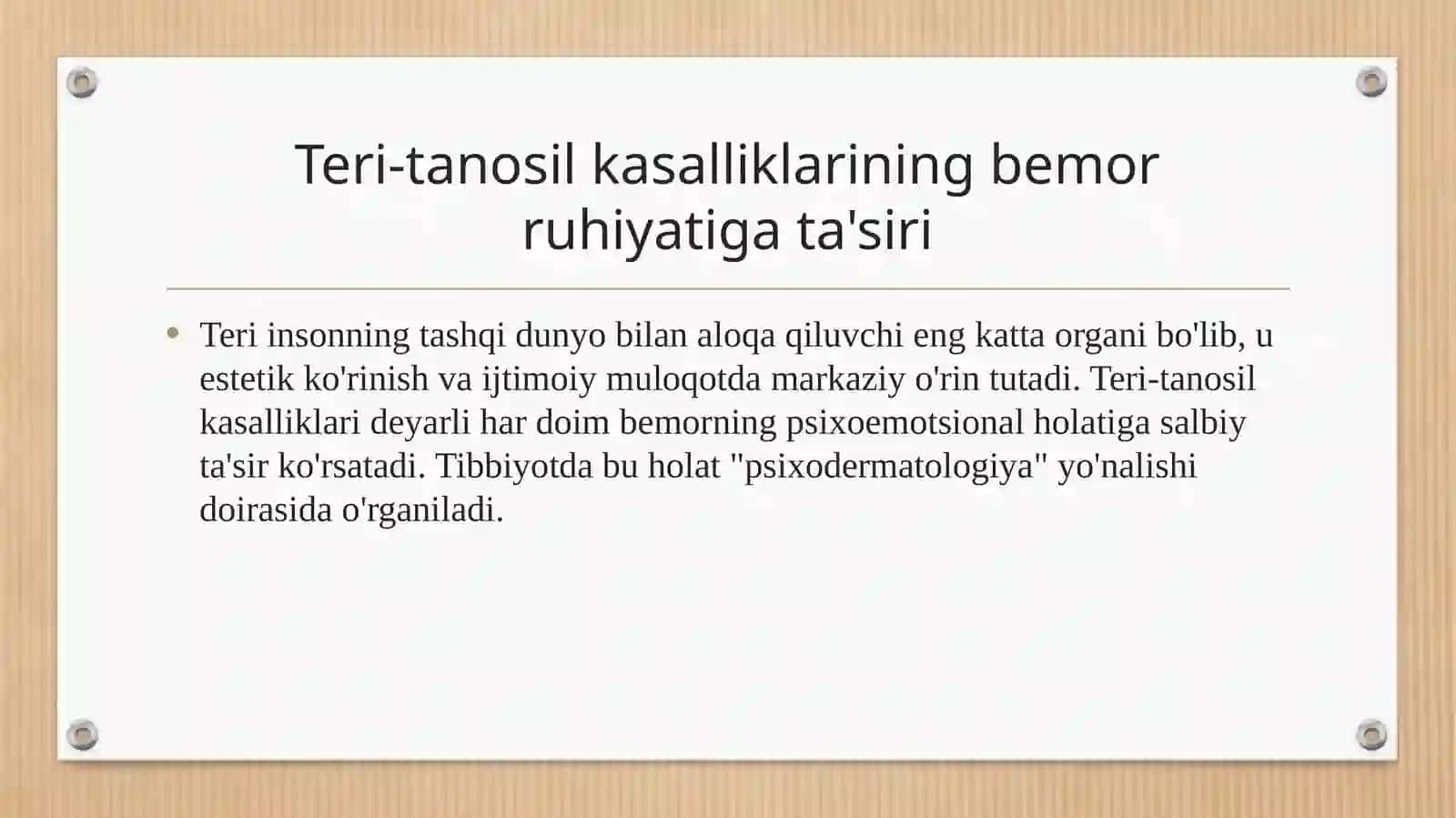 TERI TANOSILKASALLIKLARI BILAN KASALLANGAN BEMORLARNI PSIXOEMOTSIONAL XUSUSIYATLARI 3
