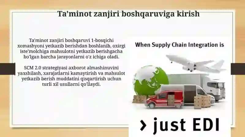Logistika va integratsiyalashuv 3