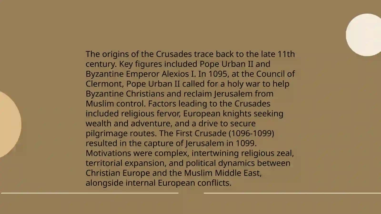 The Crusades 3
