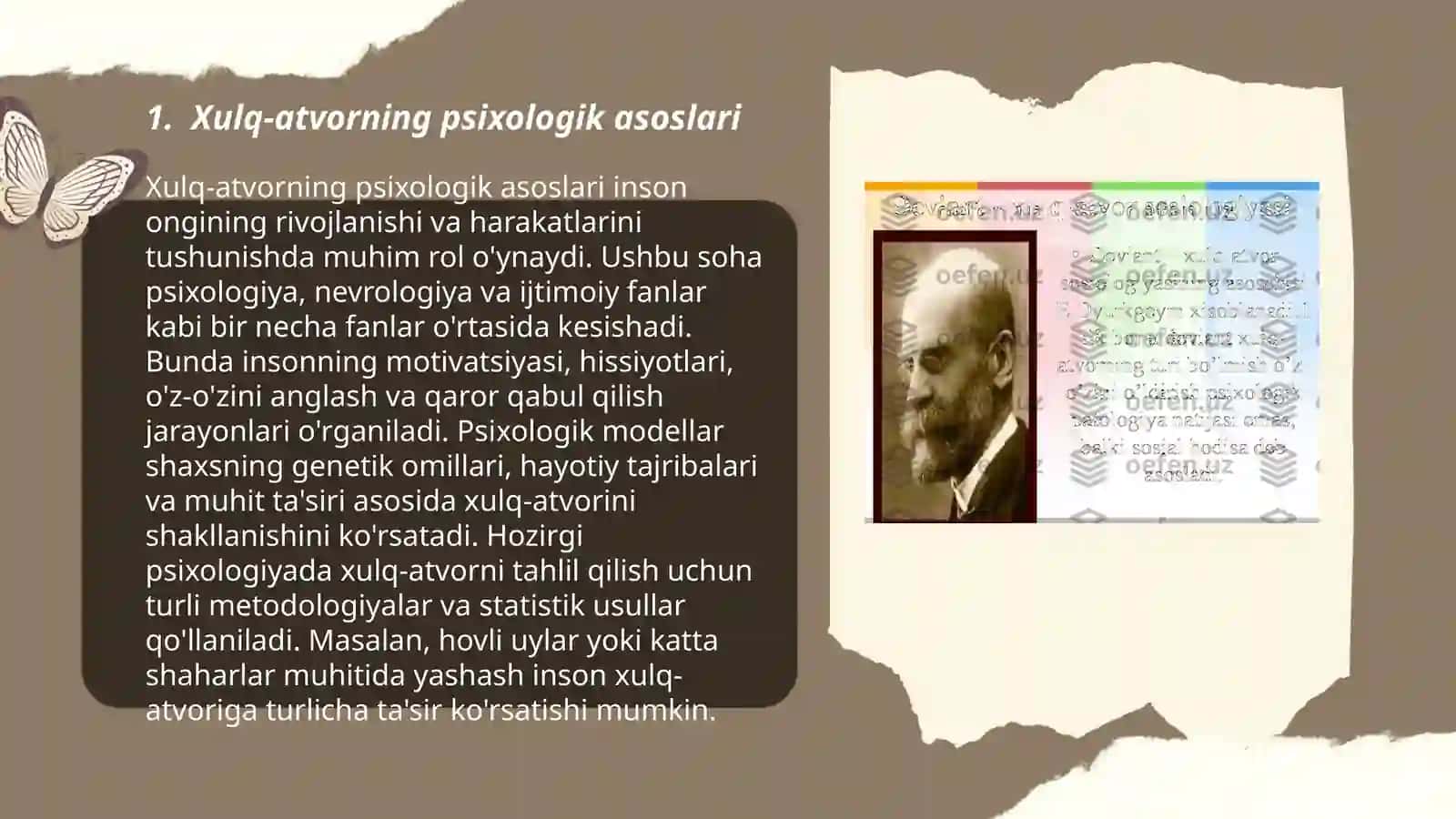 Xulq atvorning psixologik va fiziologik asoslari 3