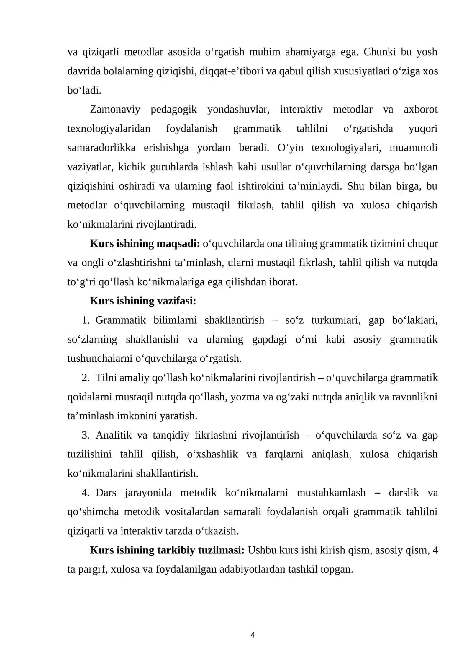 Boshlang‘ich sinflarda grammatik tahlilni o‘tkazish metodikasi 3