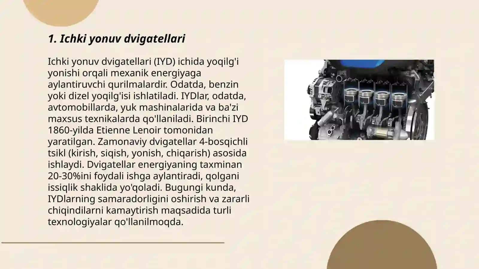 Ichki yonuv dvigatellari 3