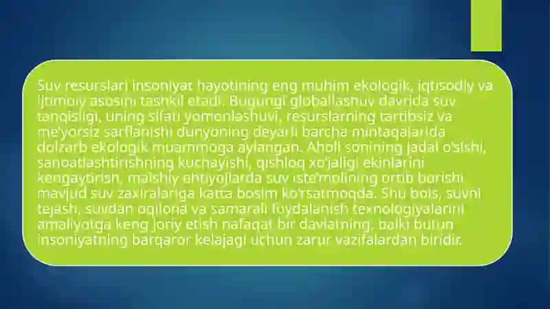 SUVNI TEJASH TEXNOLOGIYALARI VA ULARNI AHAMIYATI 3