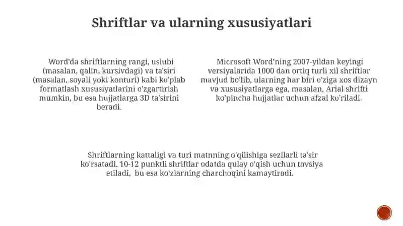 Microsoft Word 3