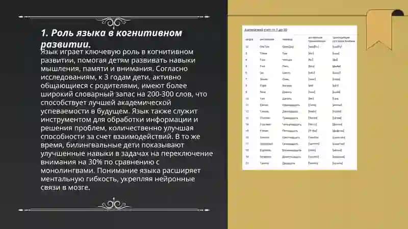 Значение языка в формировании психических процессов 3