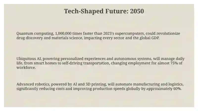 Presentation on Life in2050 3