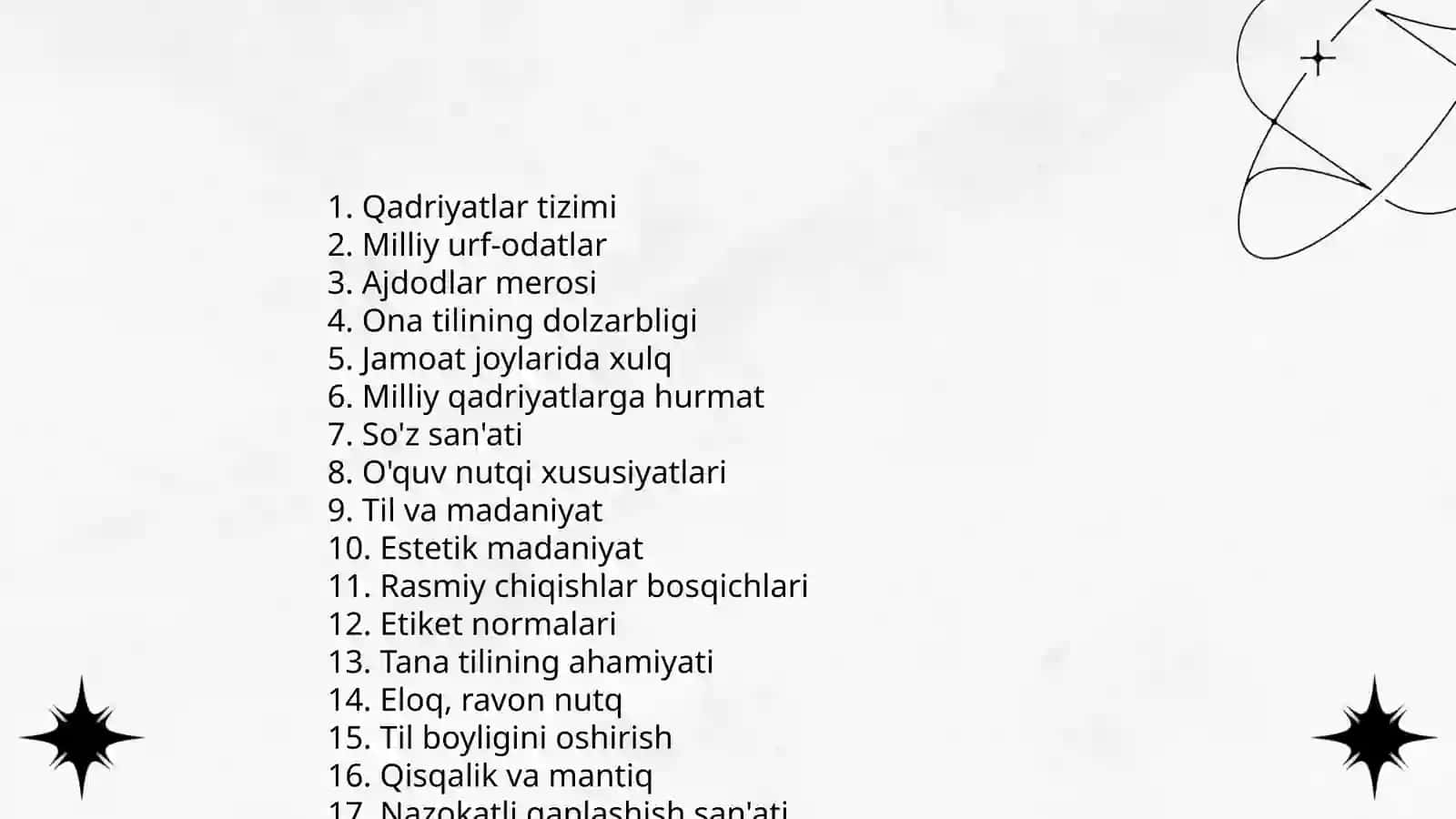 10-sinf Ona tili darsligidan nutq madaniyatini oshirishga qaratilgan topshiriqlar tayyorlash 3