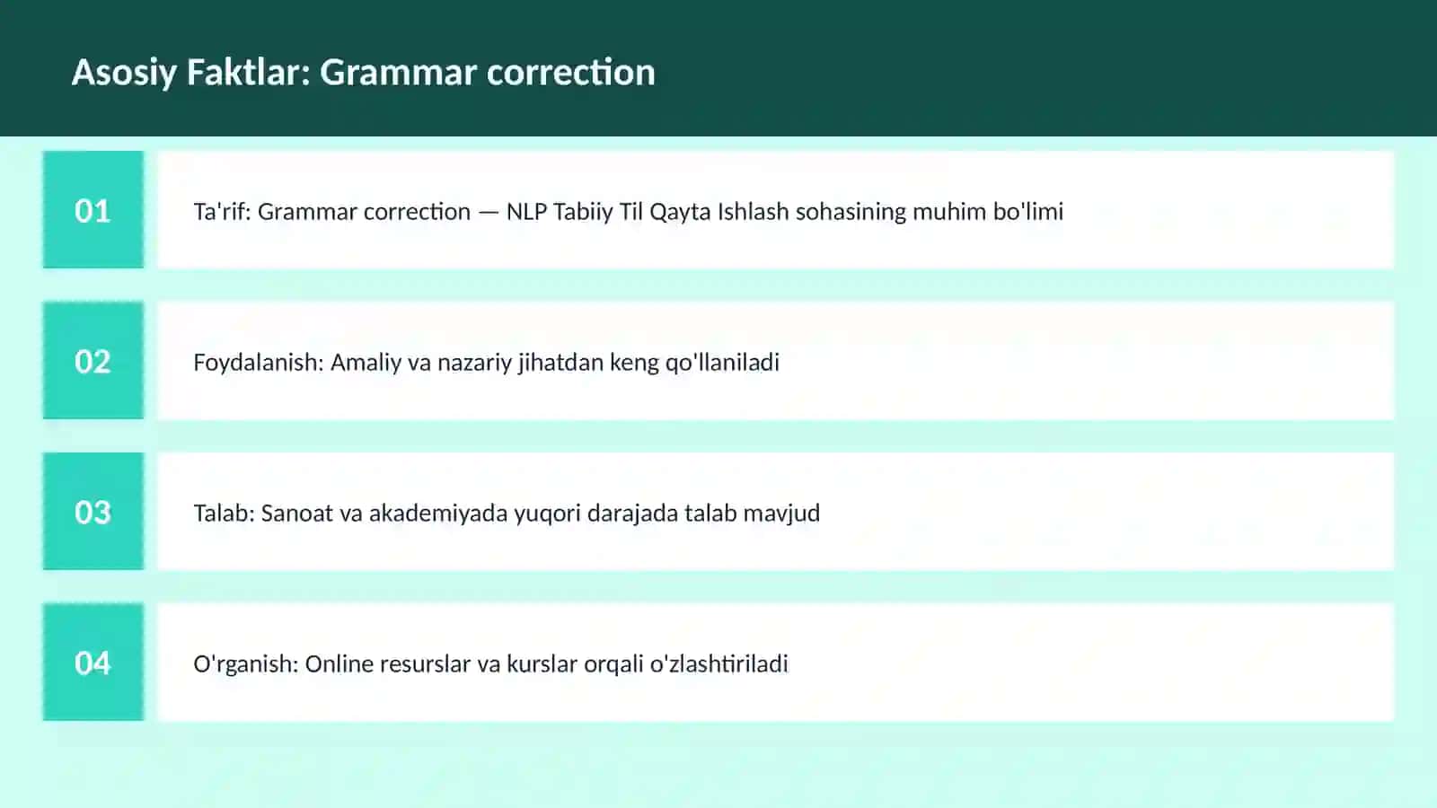 AI | NLP TABIIY TIL QAYTA ISHLASH 3