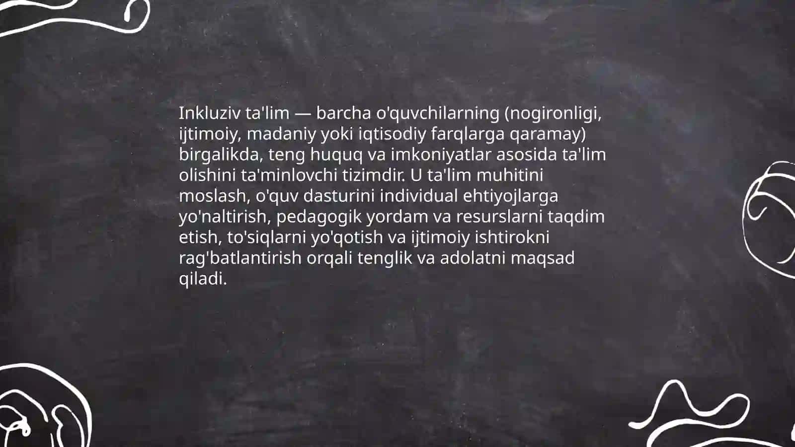 Inkluziv va interaksion talimning farqlari va ohshash tomonlari "venn diogramasi"da isohlash 3