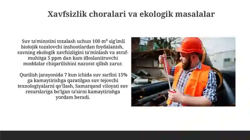 Qurilish Maydonchasi Uchun Vaqtinchalik Suv Ta'minotini Hisoblash Usullari 3