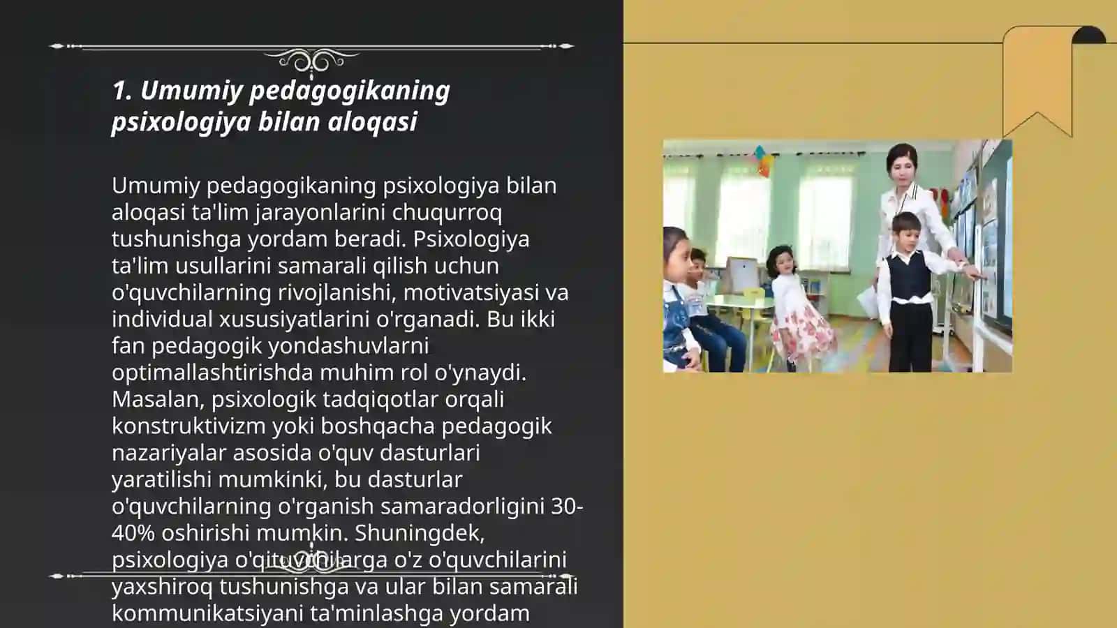 Umumiy pedagogika fanining asosiy tarmoqlari 3