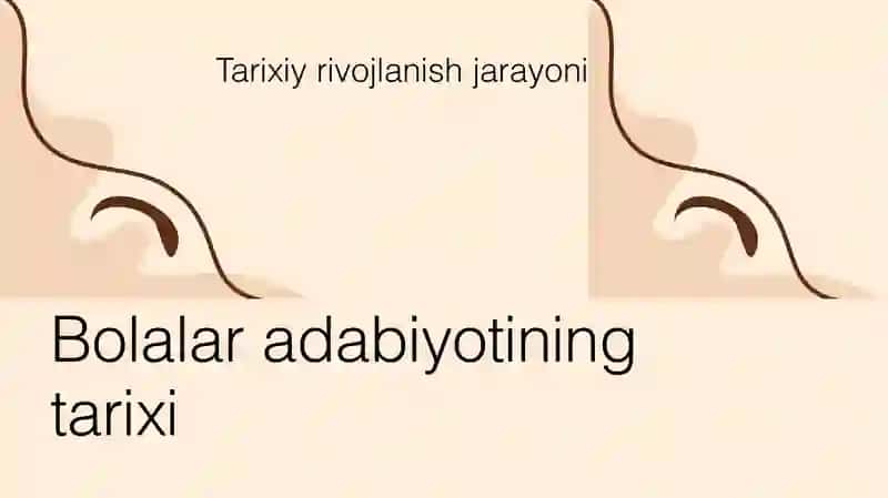Bolalar adabiyoti va bolalar folklorining mumtoz adabiyot namunalari bilan bogʻliqligi 3