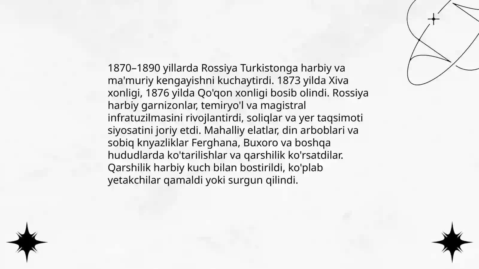 Turkiston Əlkasida Xalq Harakatlari 3