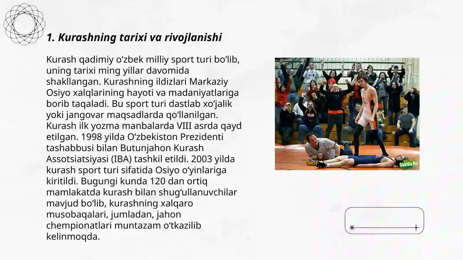 Kurash turlari va uni oʻqitish metodikasi fanining maqsadi hamda vazifalari 3
