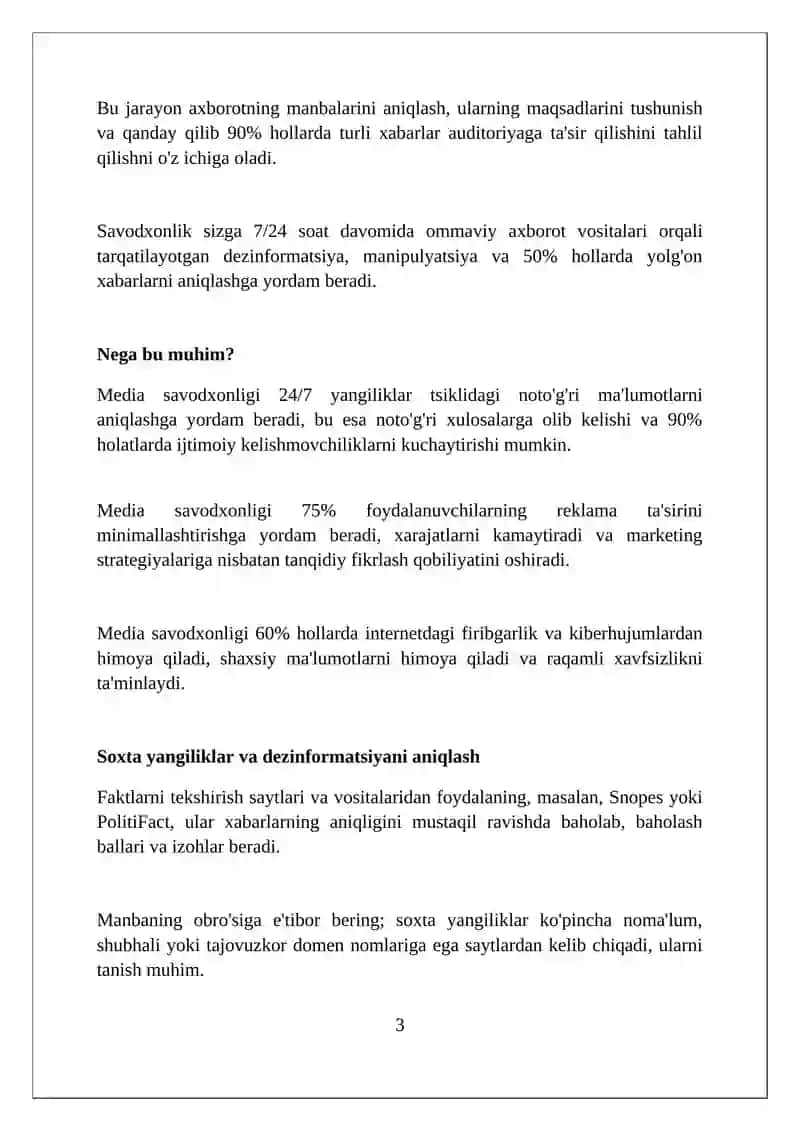 Siz nma uchun mediasavodxon bolishingiz kerak? 3