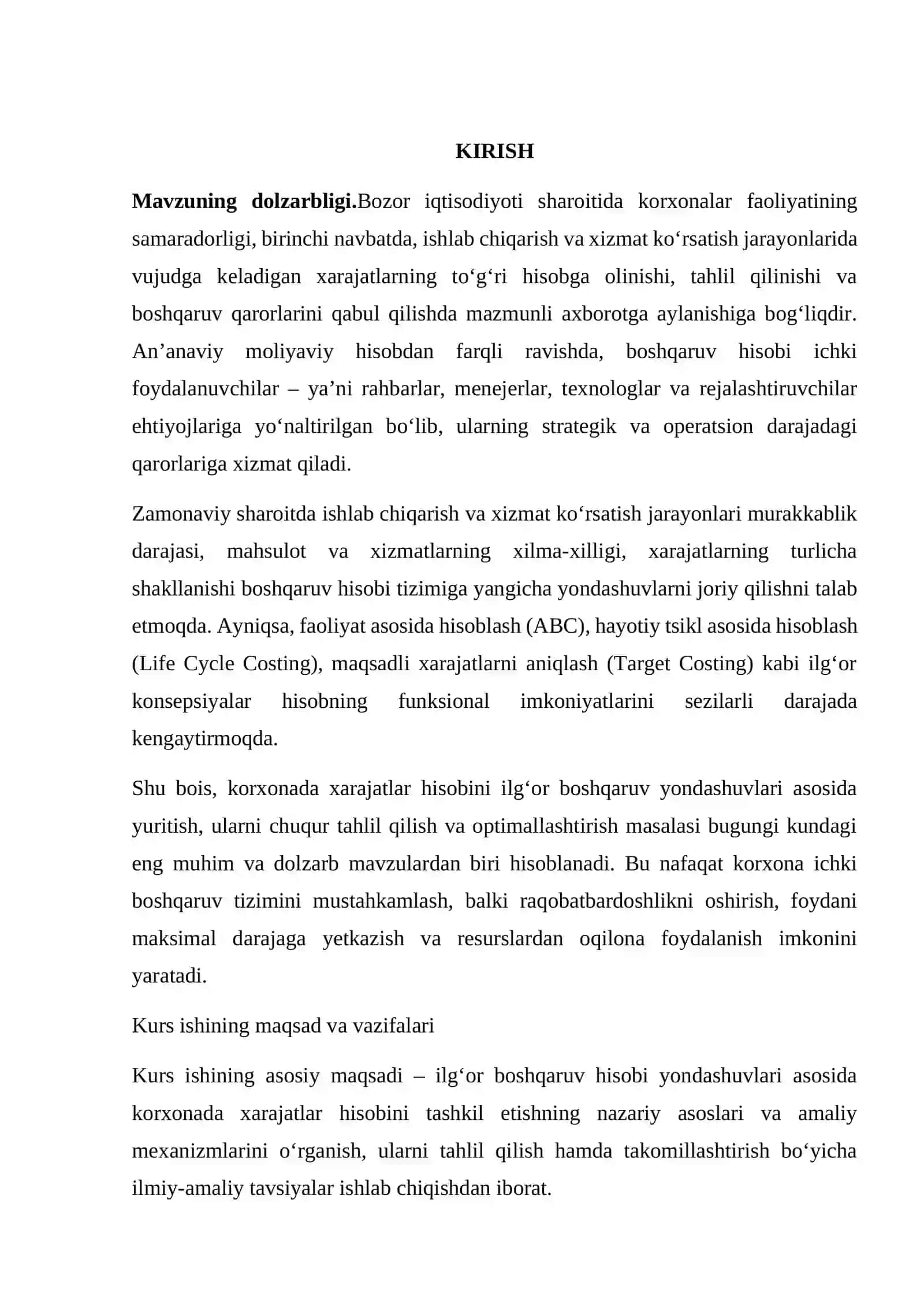 Buxgalteriya hisobi va audit yunalishi fanidan 3