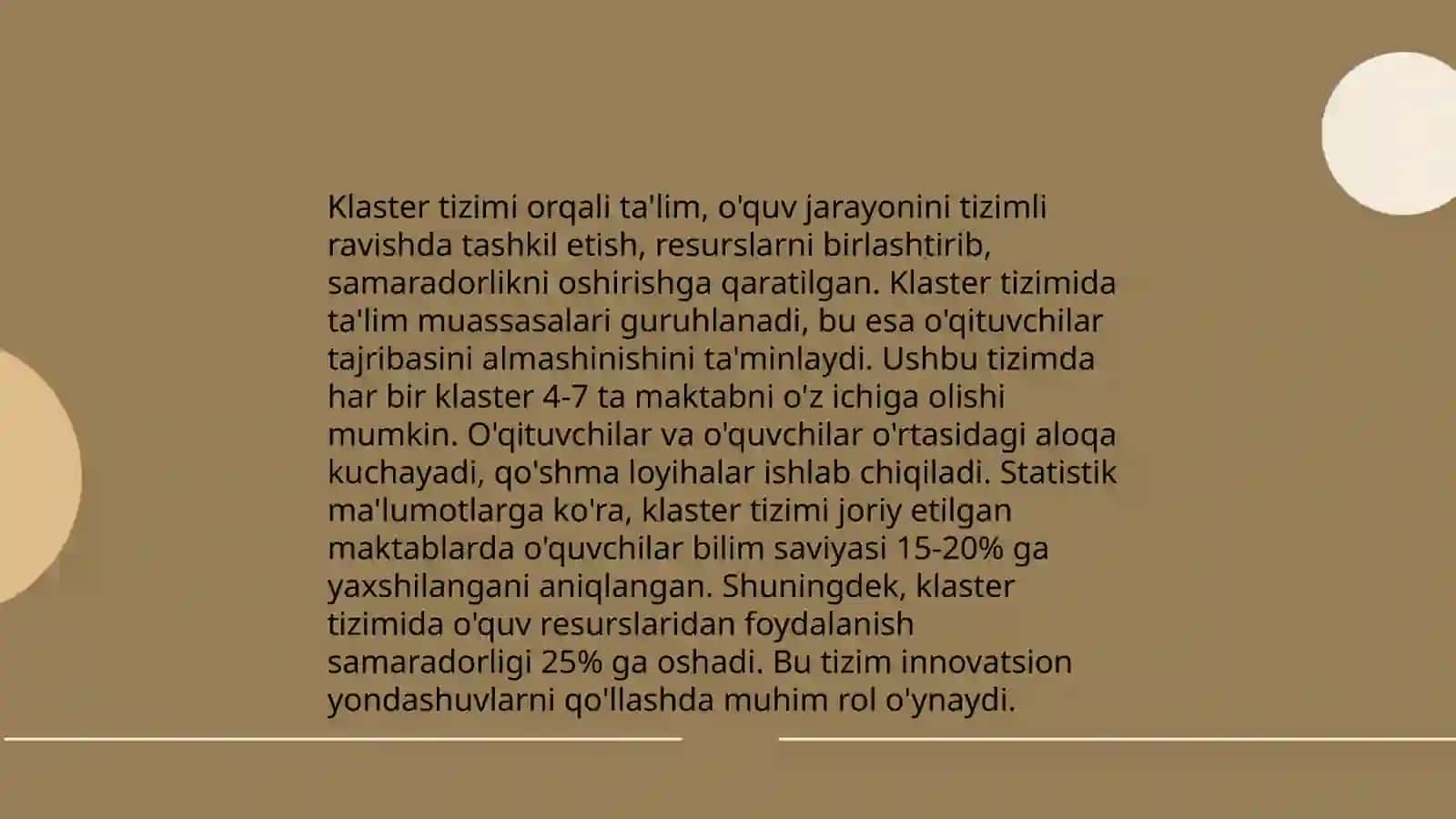 Klaster tizimi orqali ta'lim 3