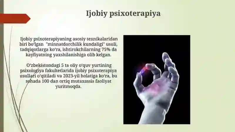 Psixoterapiya Texnologiyalar 3