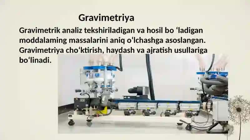 Gravimetrik usulda BaCl2:2H2O kristallogidrati tarkibidagi suvni massa ulushini aniqlash 3