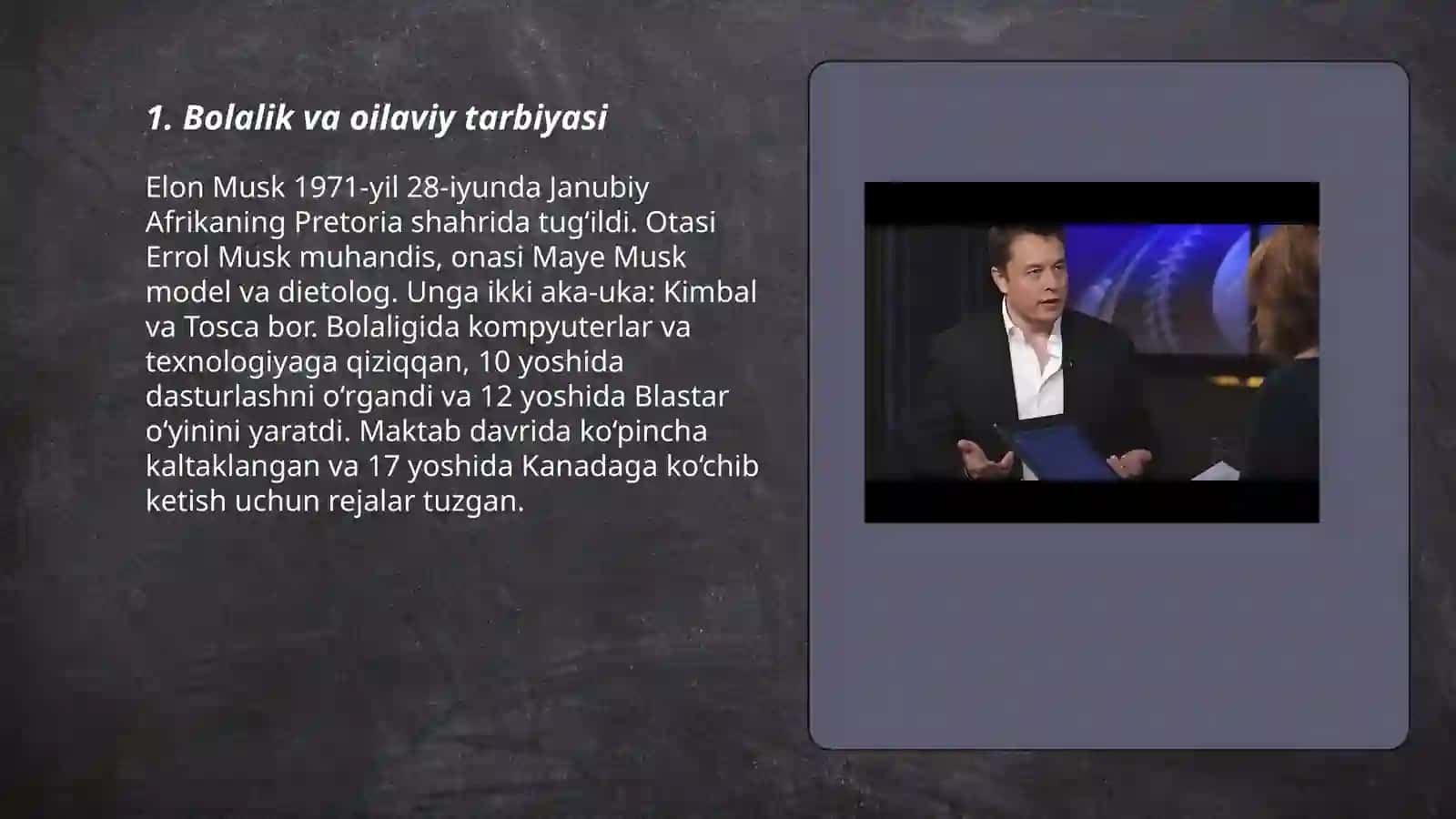 Elon musk hayoti 3